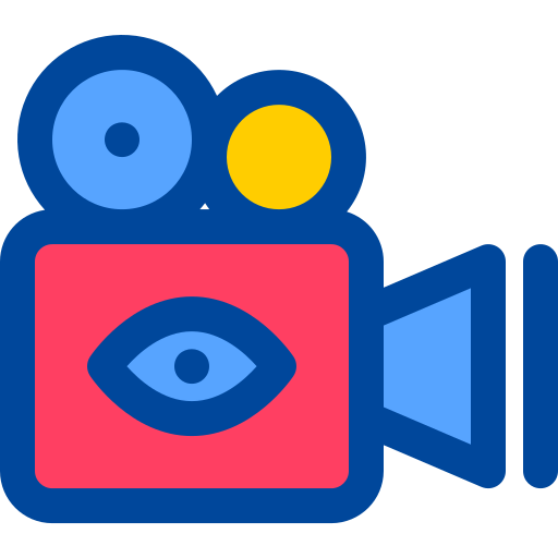 videocamera Berkahicon Lineal Color icona