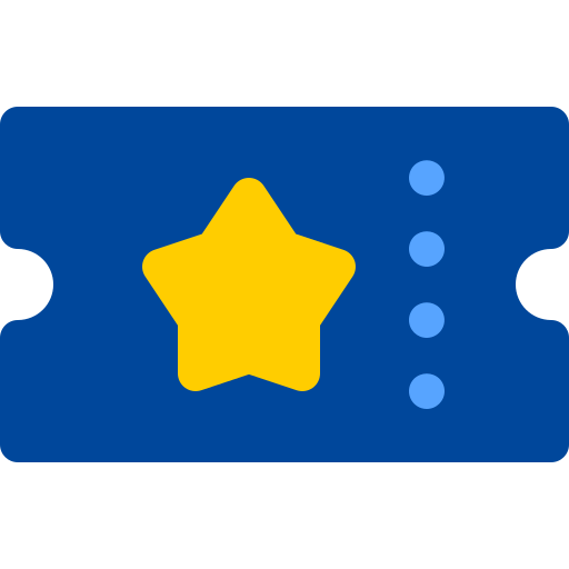 Ticket Berkahicon Flat icon