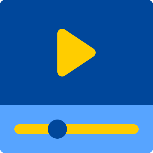 Video player Berkahicon Flat icon