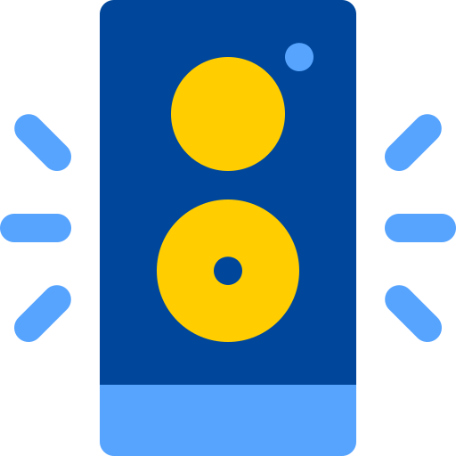 스피커 Berkahicon Flat icon