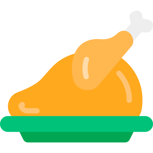 kurczak Berkahicon Flat ikona