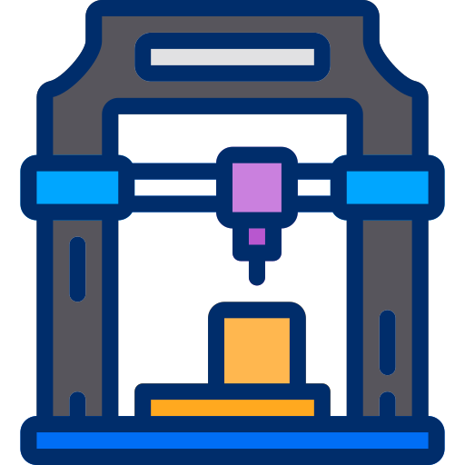 3d impresora Berkahicon Lineal Color icono