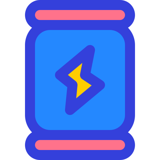 energiedrank Berkahicon Lineal Color icoon