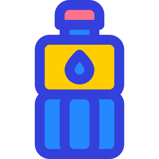 bouteille d'eau Berkahicon Lineal Color Icône
