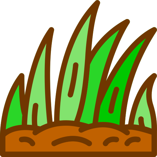 Grass Berkahicon Lineal Color icon