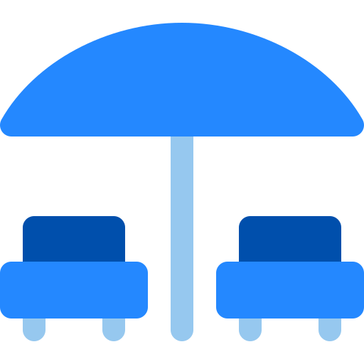 зонт от солнца Berkahicon Flat иконка