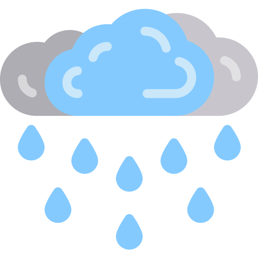 Rain Berkahicon Flat icon