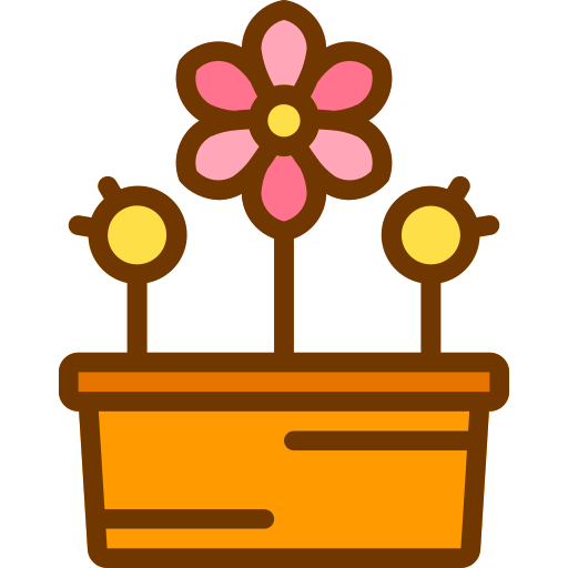 꽃 Berkahicon Lineal Color icon