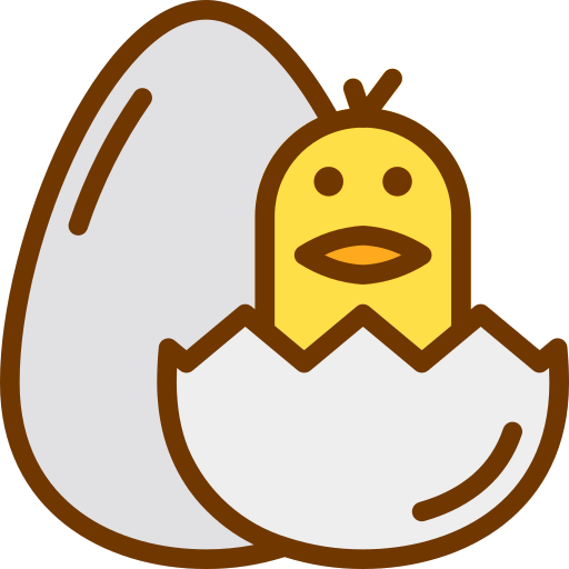 鶏 Berkahicon Lineal Color icon