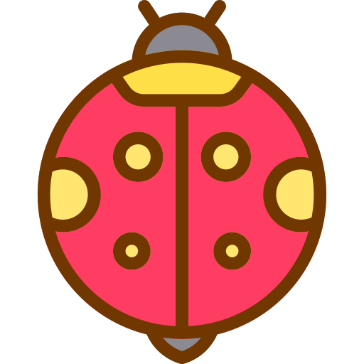 Ladybug Berkahicon Lineal Color icon