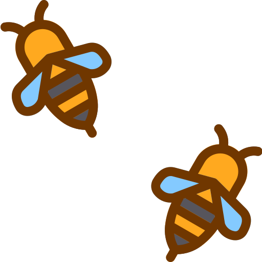 pszczoły Berkahicon Lineal Color ikona