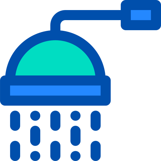 Shower Berkahicon Lineal Color icon