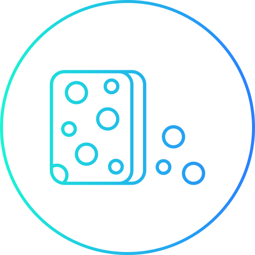 Sponge Generic gradient outline icon