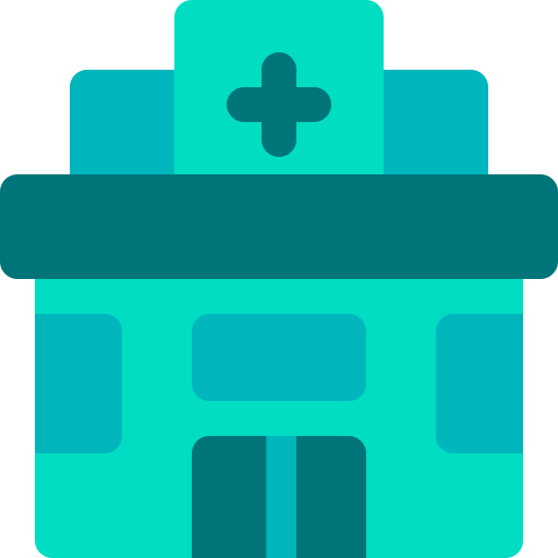 Hospital Berkahicon Flat icono