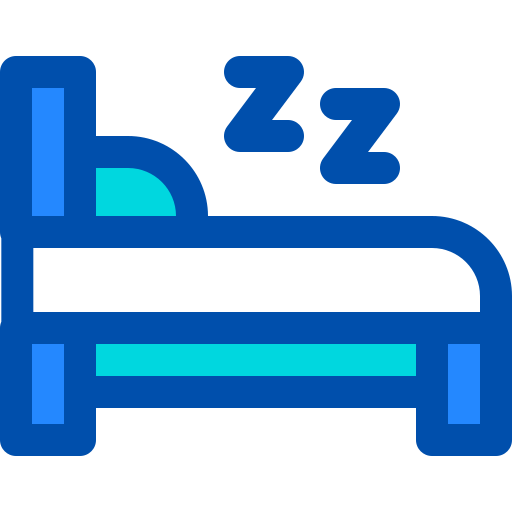 寝る Berkahicon Lineal Color icon