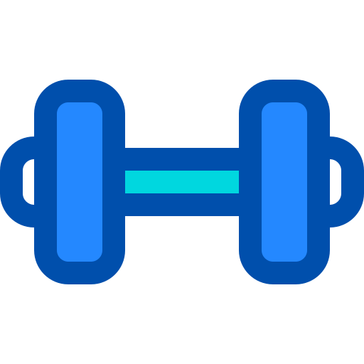 Dumbbell Berkahicon Lineal Color icon
