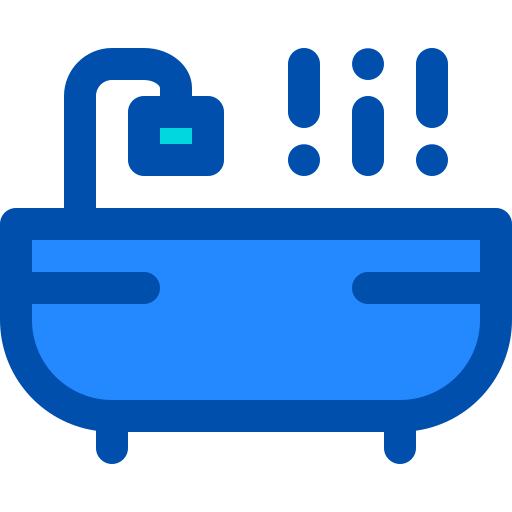 목욕 Berkahicon Lineal Color icon