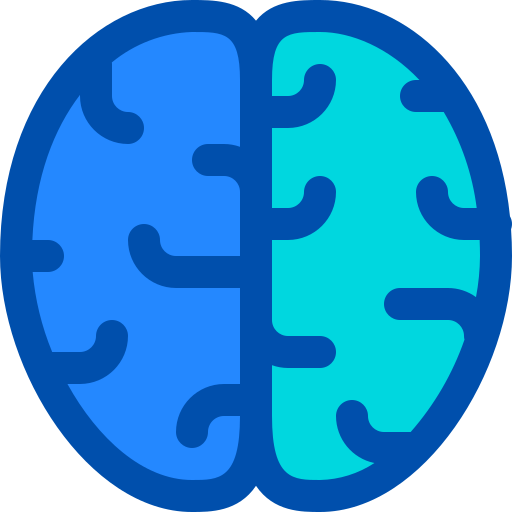뇌 Berkahicon Lineal Color icon