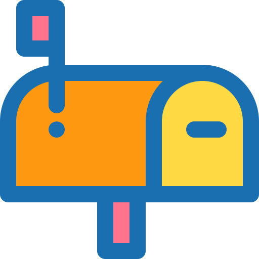 メールボックス Berkahicon Lineal Color icon