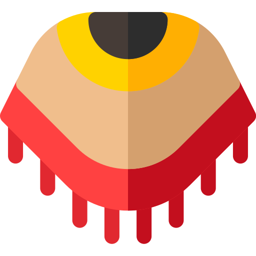 Poncho Basic Rounded Flat icono