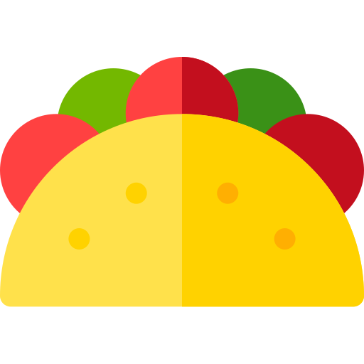 taco Basic Rounded Flat ikona
