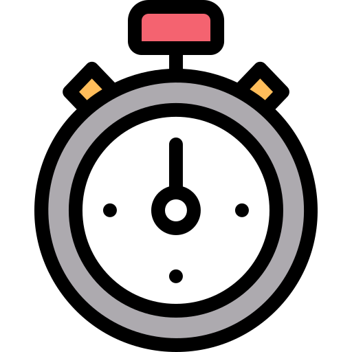 Хронометр Detailed Rounded Lineal color иконка