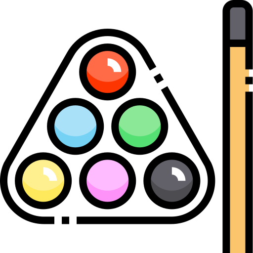 snooker Detailed Straight Lineal color icon