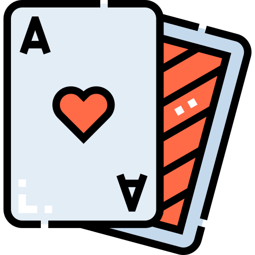 ポーカー Detailed Straight Lineal color icon