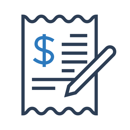 informe de factura Generic color outline icono