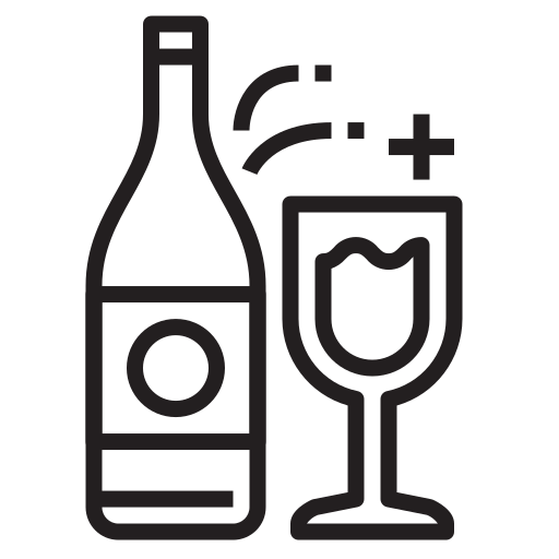 Wine Justicon Lineal icon