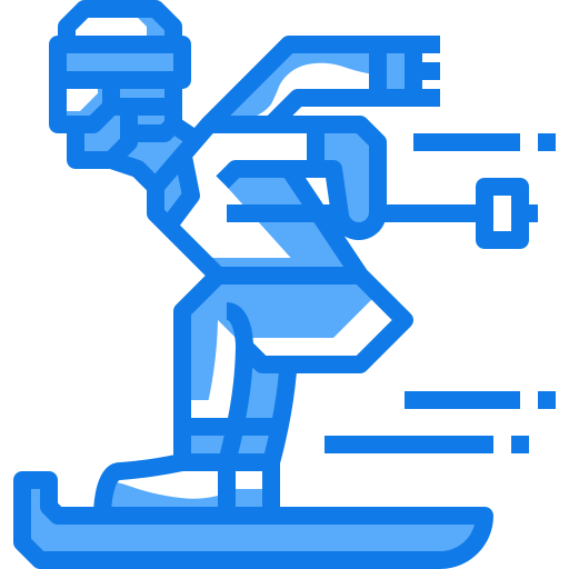 スキー Justicon Blue icon
