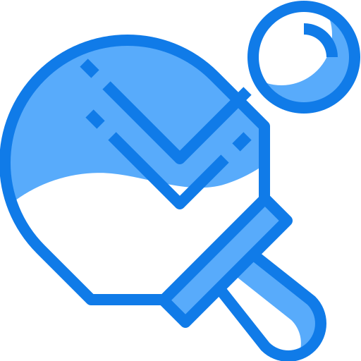 Ping pong Justicon Blue icon