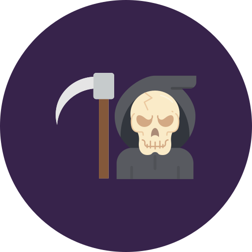 Death Generic color fill icon