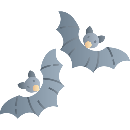 Bats Generic gradient fill icon