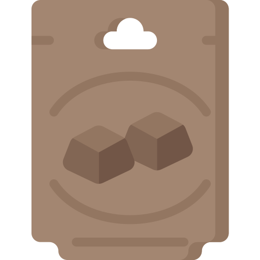 Cacao Juicy Fish Flat icono
