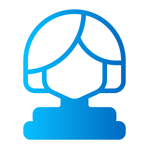 corte de pelo Generic gradient fill icono