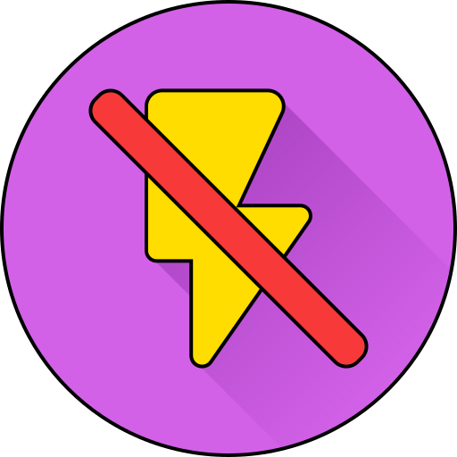flash apagado Generic gradient lineal-color icono
