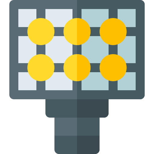 elektronica Basic Rounded Flat icoon
