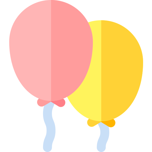 Balloons Basic Rounded Flat icon