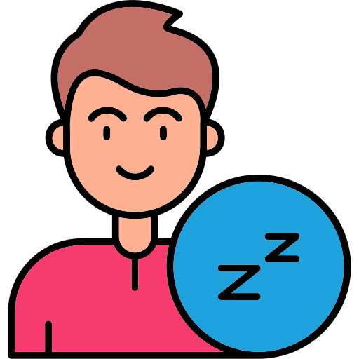 dormir Generic color lineal-color icono