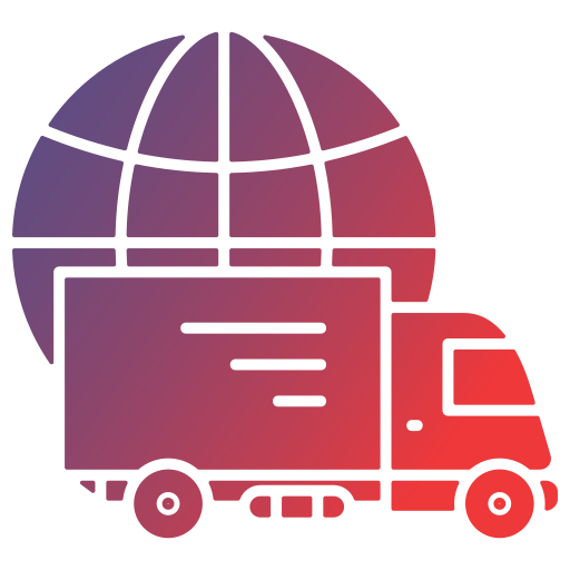 Delivery truck Generic gradient fill icon