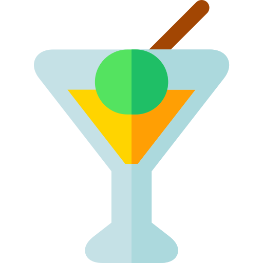 Bebida Basic Rounded Flat icono