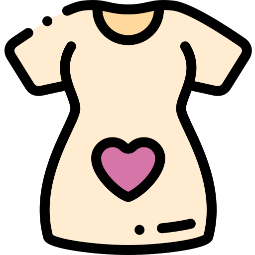 Pregnant Detailed Rounded Lineal color icon