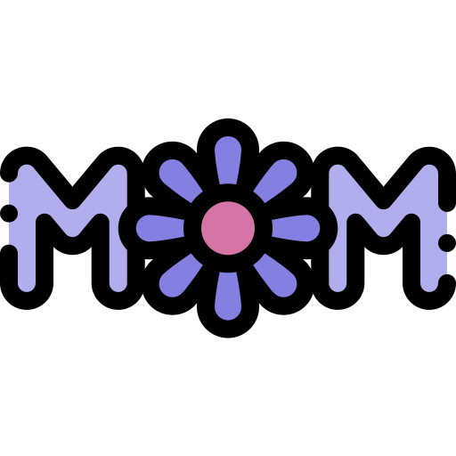 Mom Detailed Rounded Lineal color icon