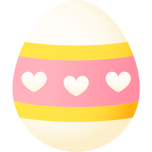 пасхальное яйцо 3D Color иконка