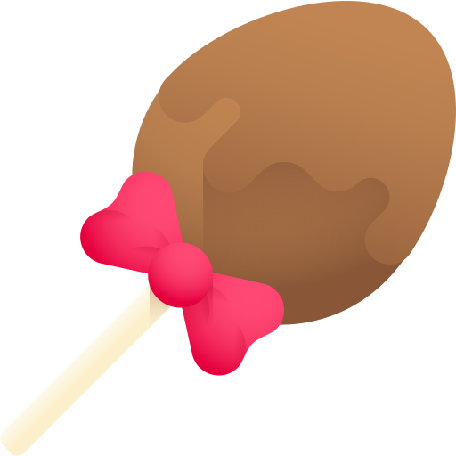 Шоколадное яйцо 3D Color иконка