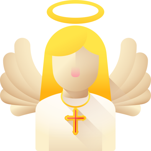 Ангел 3D Color иконка