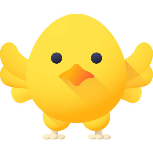 Курица 3D Color иконка