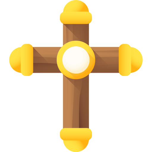 Cross 3D Color icon