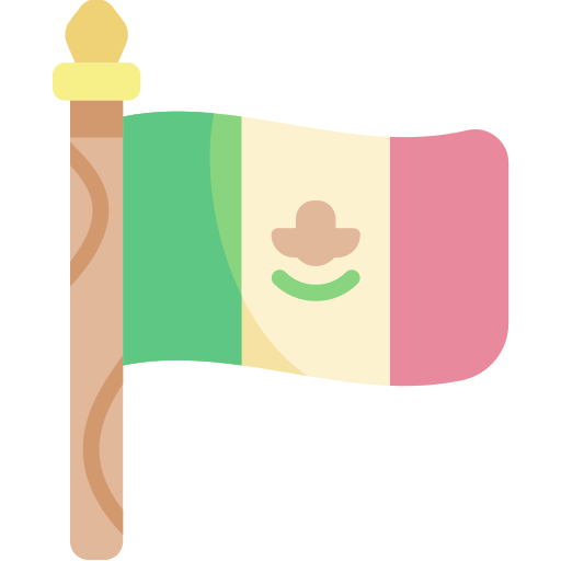 mexiko Kawaii Flat icon